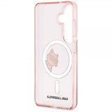 Karl Lagerfeld Samsung Galaxy S26 -kuori Choupette Peekaboo MagSafe Pinkki