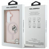 Karl Lagerfeld Samsung Galaxy S26 -kuori Choupette Peekaboo MagSafe Pinkki