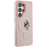 Karl Lagerfeld Samsung Galaxy S26 Ultra Kuoret Choupette Peekaboo MagSafe Pinkki