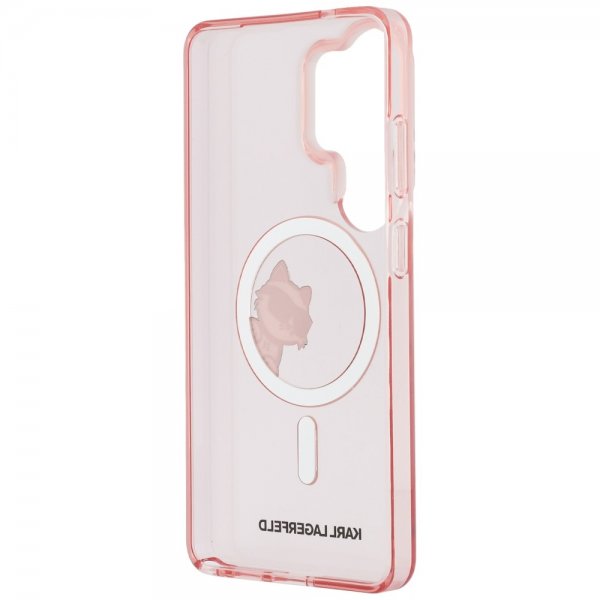 Karl Lagerfeld Samsung Galaxy S26 Ultra Kuoret Choupette Peekaboo MagSafe Pinkki