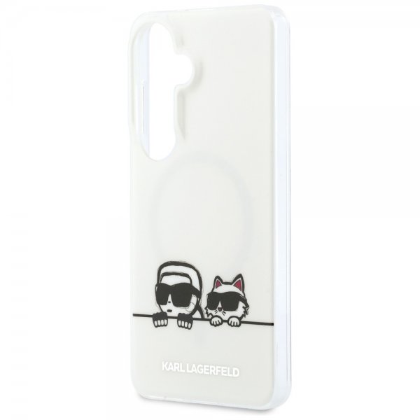 Karl Lagerfeld Samsung Galaxy S26 -kuori Peekaboo MagSafe Transparent