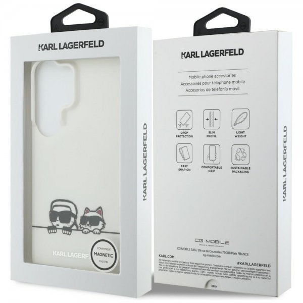 Karl Lagerfeld Samsung Galaxy S26 Ultra Kuori Peekaboo MagSafe Läpinäkyvä
