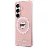 Karl Lagerfeld Samsung Galaxy S26 Plus -suojakuori Choupette MagSafe, pinkki