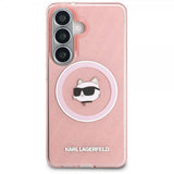 Karl Lagerfeld Samsung Galaxy S26 Plus -suojakuori Choupette MagSafe, pinkki