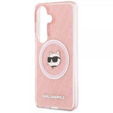 Karl Lagerfeld Samsung Galaxy S26 Plus -suojakuori Choupette MagSafe, pinkki