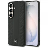 Mercedes Benz Samsung Galaxy S26 Kuori Laurel Leaves Stripes MagSafe Musta
