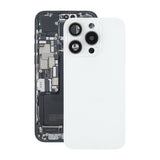 iPhone 15 Pro Takalasi Magneetilla ja Kameran Linssillä - Valkoinen Titaani