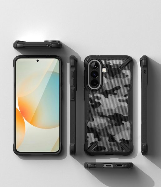 Ringke Samsung Galaxy A57 Kuori Fusion X Camo Black