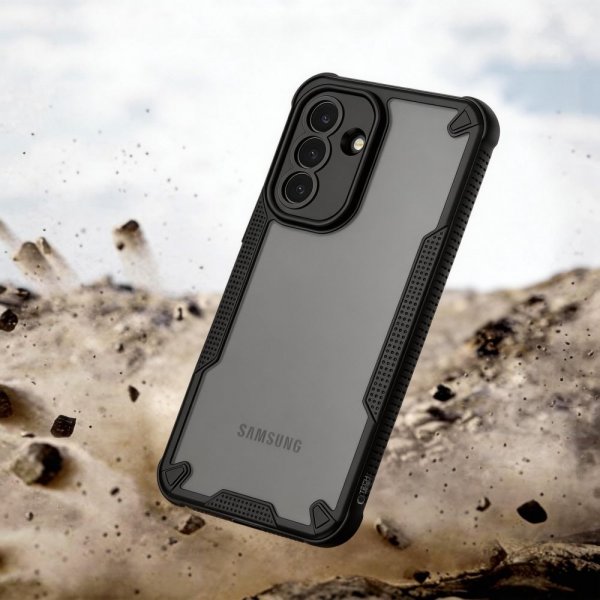 Tech-Protect Samsung Galaxy A57 Kuori Rugged Shield Musta