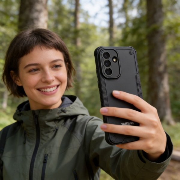 Tech-Protect Samsung Galaxy A57 Kuori Rugged Shield Musta