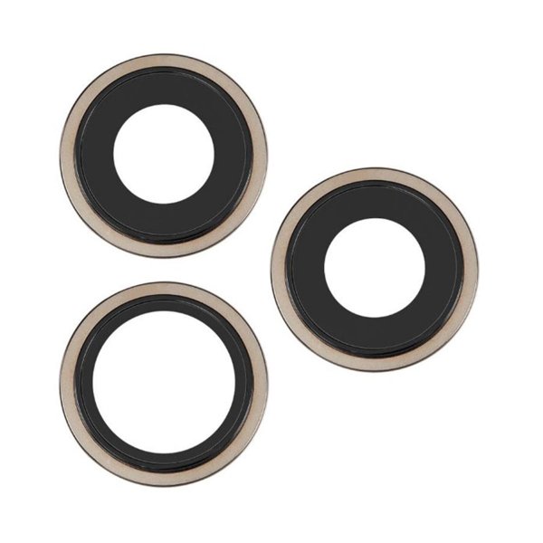 Kameran linssinsuojus metallikehyksellä iPhone 15 Pro Max - Luonnollinen Titaani