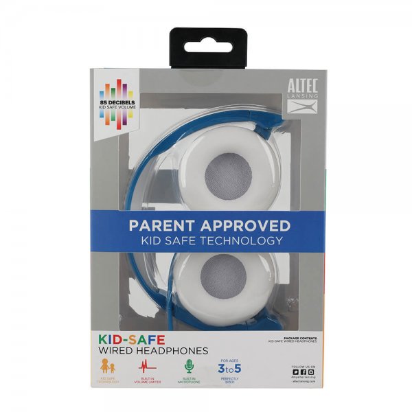 Altec Lansing Kuulokkeet Lapsille Johdollinen On-Ear Sininen