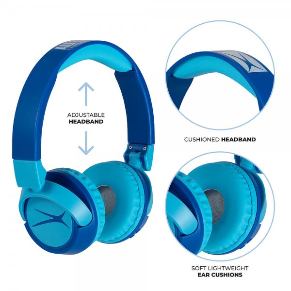 Altec Lansing Kuulokkeet Lapsille Langattomat 2in1 On-Ear Sininen