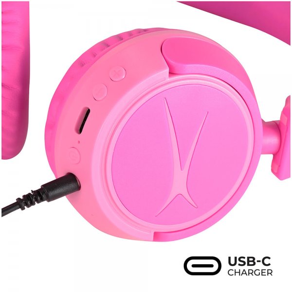 Altec Lansing Kuulokkeet Lapset Langaton 2in1 On-Ear Vaaleanpunainen