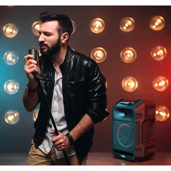 Altec Lansing Kaiutin IMT9100 SonicBoom150 Partyspeaker Musta