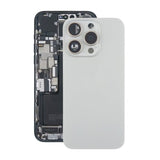 iPhone 15 Pro Takalasi magneetilla ja kameralinssillä - Luonnollinen titaani