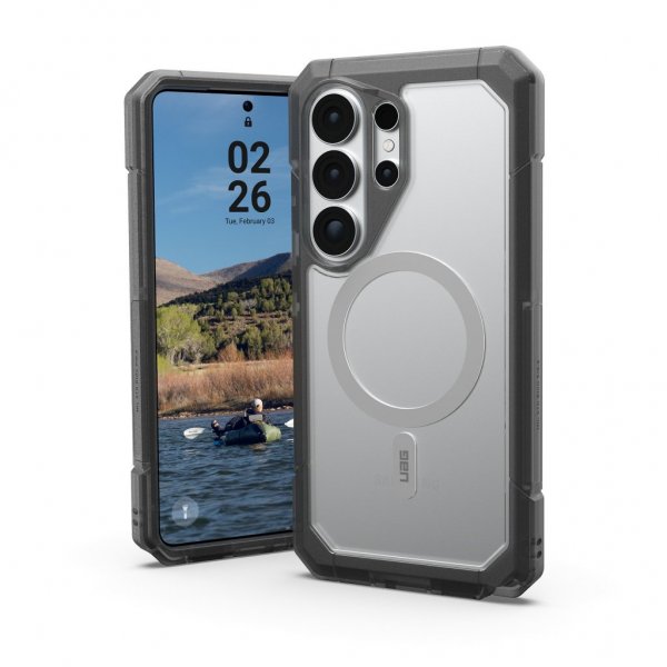 Urban Armor Gear (UAG) Samsung Galaxy S26 Ultra -suojakuori Trooper MagSafe Clear/Ash