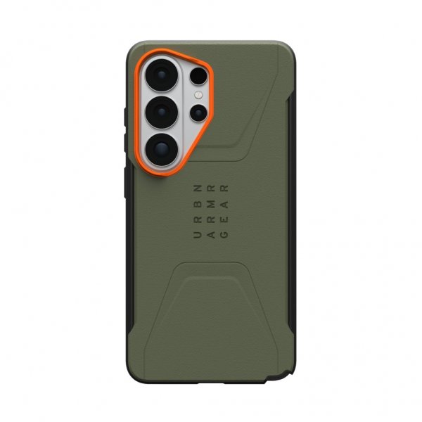 Urban Armor Gear (UAG) Samsung Galaxy S26 Ultra Kuoret Civilian MagSafe Olive/Orange