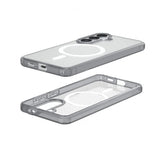 Urban Armor Gear (UAG) Samsung Galaxy S26 -suojakuori Dot MagSafe True Clear Ice/Ash