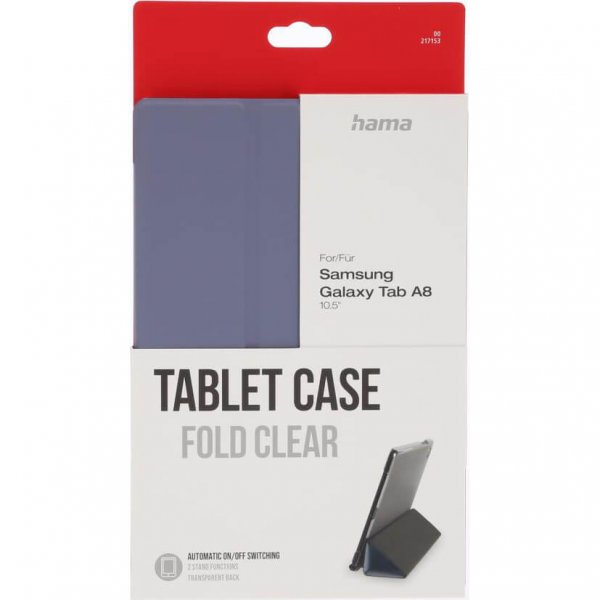 Hama Samsung Galaxy Tab A8 Fold Clear -suojakuori, violetti