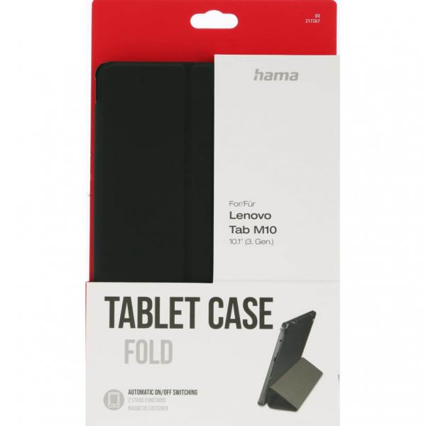 Hama Lenovo Tab M10 (3rd Gen) TB328 Suojakotelo Fold Musta