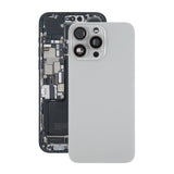iPhone 15 Pro Max Takalasi Magneetilla ja Kameran Linssillä - Luonnollinen Titaani
