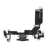 iPhone 16:n latausliitin joustokaapelilla - Musta