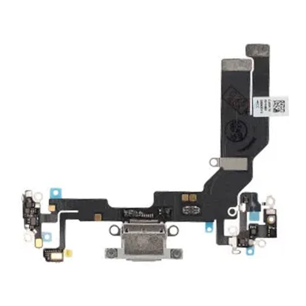 iPhone 16:n latausliitin joustokaapelilla - valkoinen