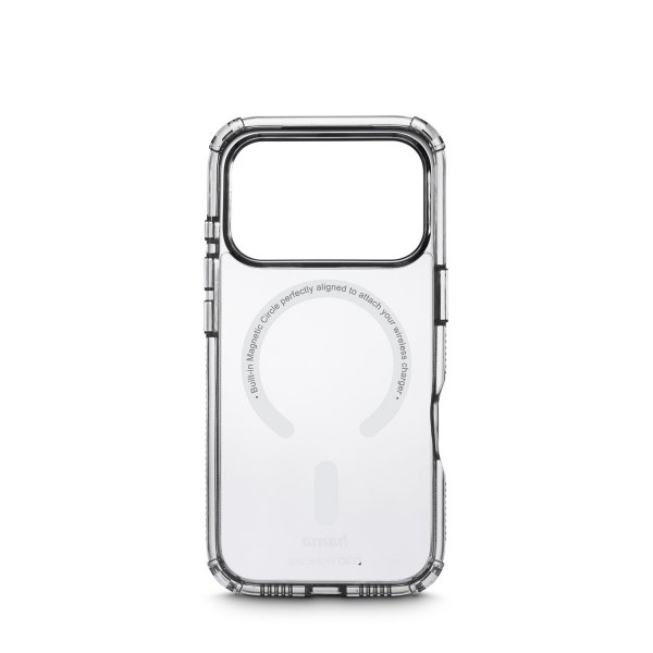 Hama iPhone 17 Pro -suojakuori Extreme Protect MagSafe Läpinäkyvä