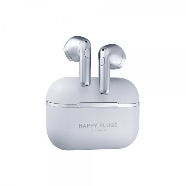 Happy Plugs Hope TWS Silver
