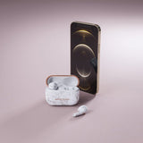 Happy Plugs Hope TWS White Marble