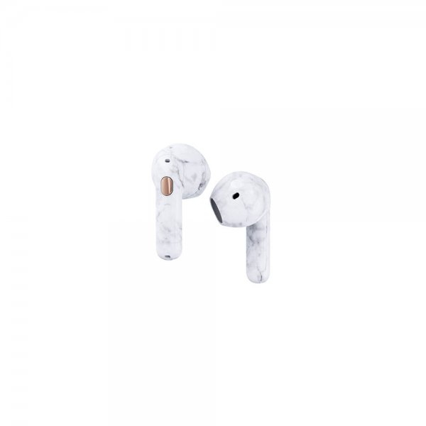 Happy Plugs Hope TWS White Marble