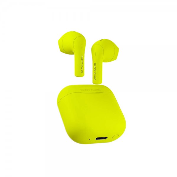 Happy Plugs Joy TWS Neongul