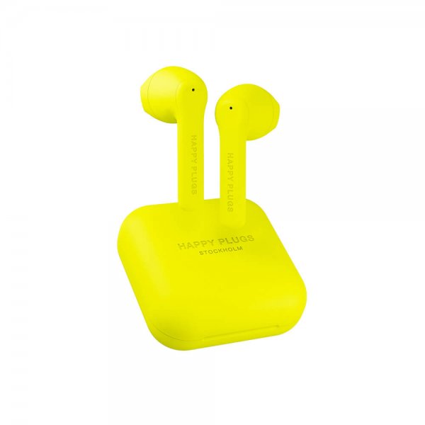 Happy Plugs Kuulokkeet Air 1 Go In-Ear TWS Neonkeltainen