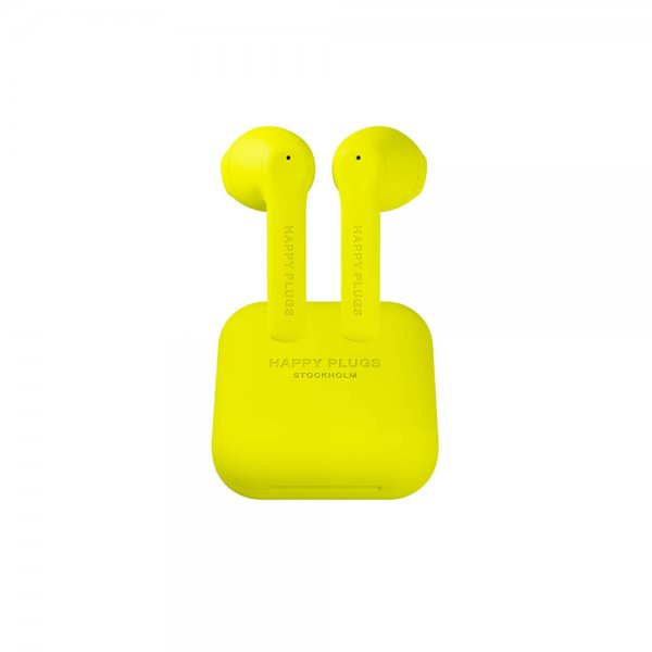 Happy Plugs Kuulokkeet Air 1 Go In-Ear TWS Neonkeltainen