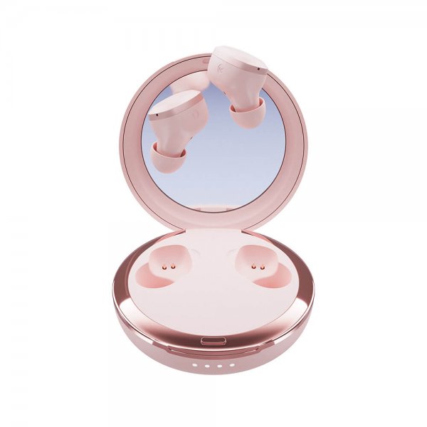 Happy Plugs Adore In-Ear -kuulokkeet, pinkki