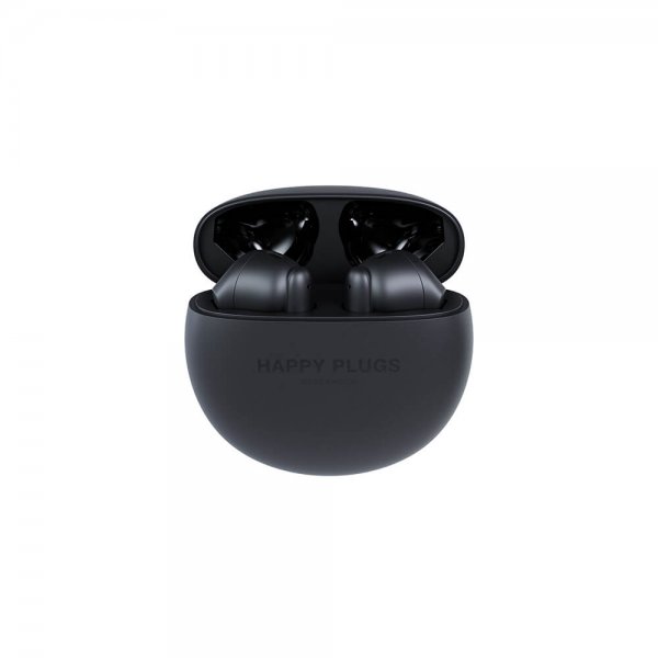 Happy Plugs Joy Lite In-Ear TWS-kuulokkeet, musta