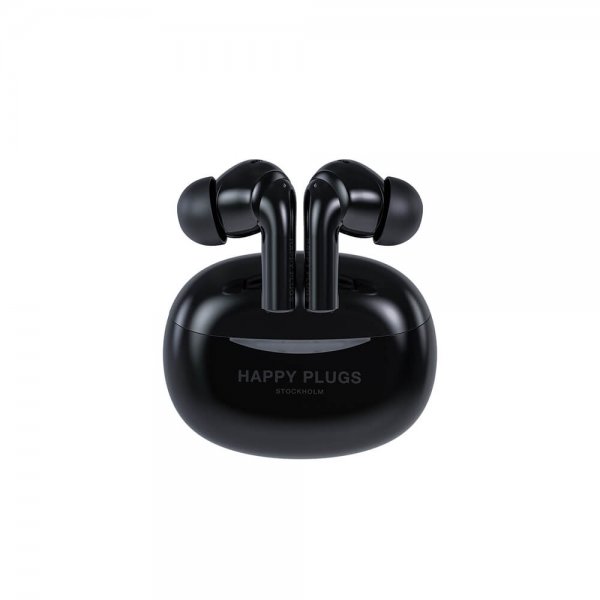 Happy Plugs Joy Pro In-Ear ANC -kuulokkeet, musta