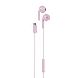Happy Plugs Langalliset USB-C-kuulokkeet, vaaleanpunainen