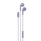Happy Plugs Langalliset USB-C-kuulokkeet, violetti