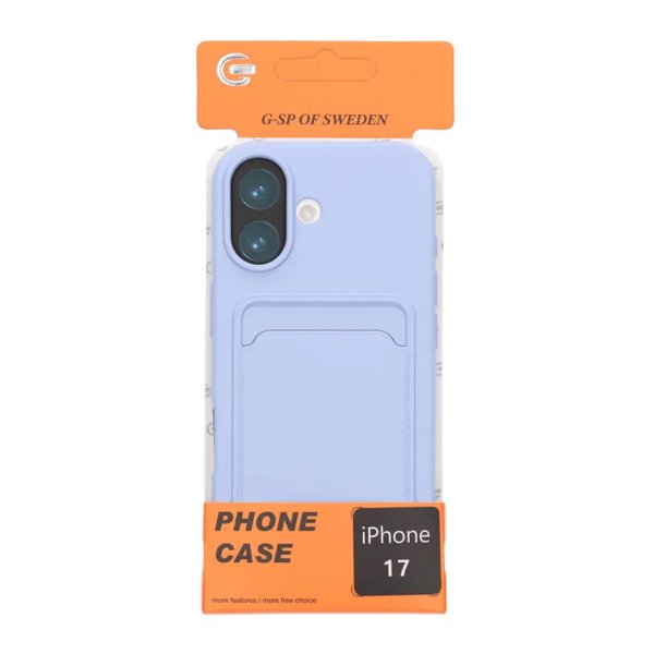 iPhone 17 Kuoret Korttipidike Liila