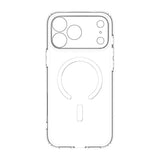 Rvelon iPhone 17 Pro Max -kuori MagSafe, läpinäkyvä