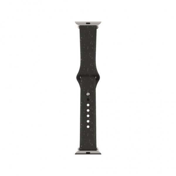 Pela Apple Watch 38/40/41/42mm ranneke, viininpunainen/musta, ympäristöystävällinen