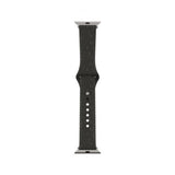 Pela Apple Watch 38/40/41/42mm ranneke, viininpunainen/musta, ympäristöystävällinen