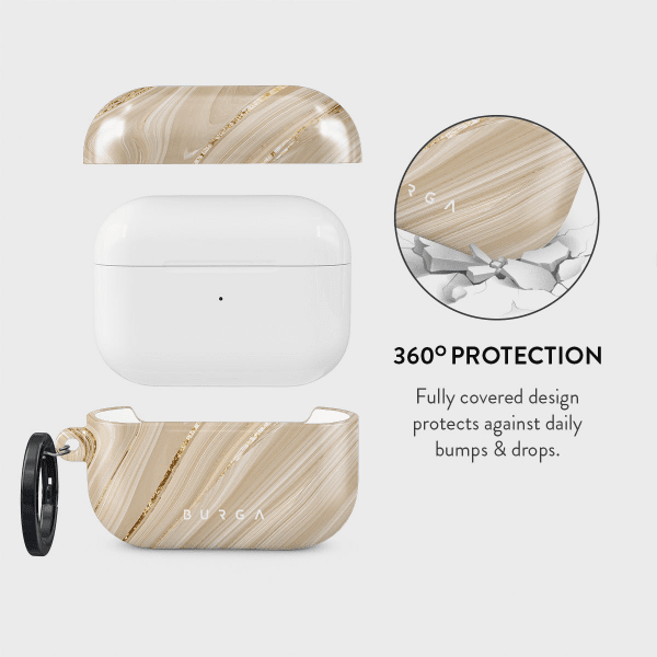Burga AirPods Pro 2 -kuori Design Full Glam