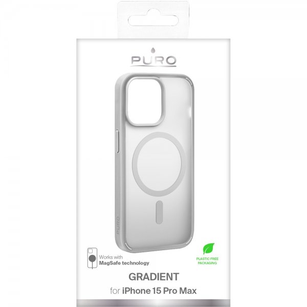 Puro iPhone 15 Pro Max Kuori Gradient MagSafe Hopea