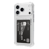 iPhone 17 Pro Max Kuori Korttipidike Läpinäkyvä