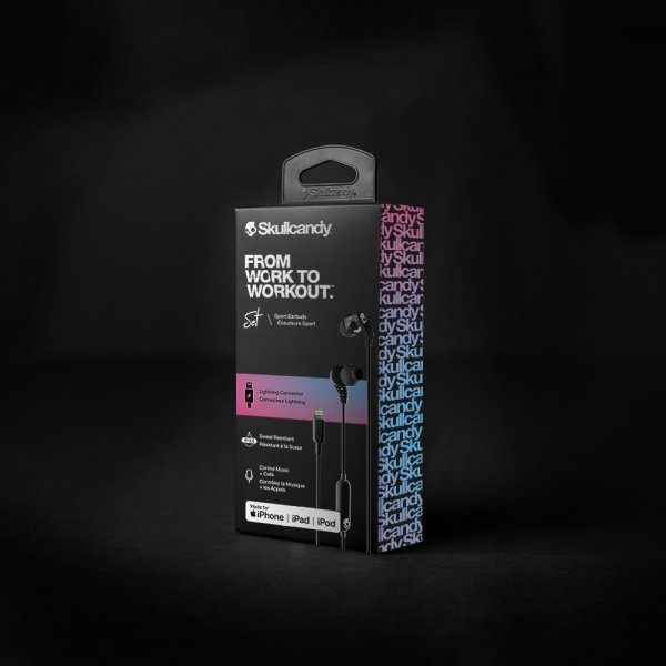 Skullcandy Kuulokkeet Set Lightning In-Ear Musta