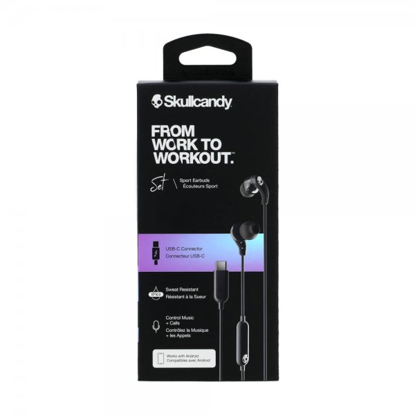 Skullcandy Kuulokkeet Setti USB-C In-Ear Musta