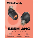Skullcandy Langattomat Sesh Active ANC -kuulokkeet, musta/oranssi